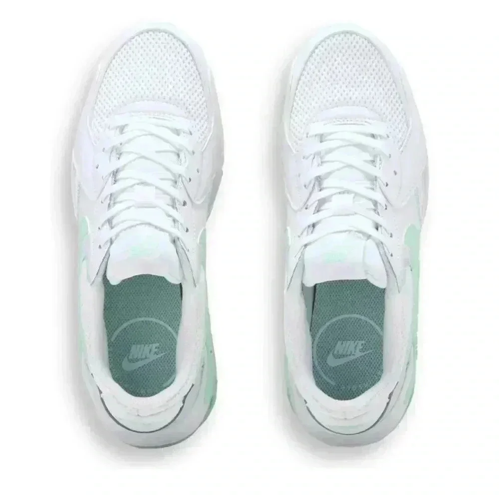 Custom Nike Air Max Excee Womens White Mint Sneakers Shoes Made with Crystals